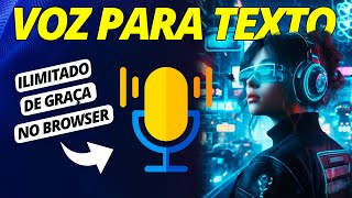 Como transcrever áudio em texto com inteligência artificial  WhisperAI [upl. by Flosi]