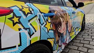 Ford Focus RS  Haruhi Suzumiya Itasha [upl. by Yleak]