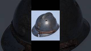 Der Stahlhelm mit dem Oberst Marcel 1917 getötet wurde  Forschung zum Ersten Weltkrieg [upl. by Sessylu]