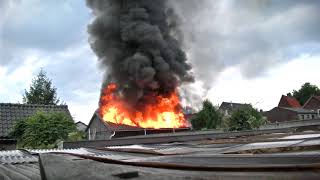 schuurbrand Nijkerk groenestraat [upl. by Anwad]