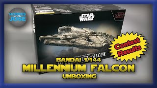 Bandai 1144 Millennium Falcon UnboxingReview [upl. by Carlen]