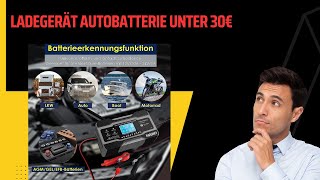 Batterieladegerät AMAZON unter 30€ MASKO® Test 2023 [upl. by Emmeline]