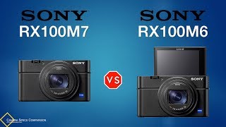 Sony RX100M7 vs Sony RX100M6 Camera Specs Comparison [upl. by Erica]