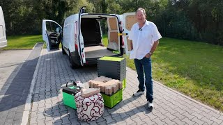 Das 1499 Euro Wohnmobil in 5 Minuten gebaut Bad Toilette Bett Stauraum und Schlafkomfort owomode [upl. by Sokim]