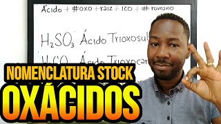 Nomenclatura Stock de Ácidos Oxácidos  Ácido oxoico [upl. by Euqinahs]