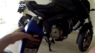 Como echar liquido refrigerante  PULSAR 200NS Rouser [upl. by Nylrad]