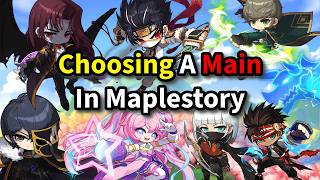 Best Way To Choose YOUR Main In Maplestory 2024 [upl. by Ymiaj]