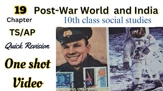 postwar world and india 10th class social [upl. by Fadiman]