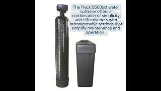 Fleck 5600sxt whole home water softener built by AFWFilters [upl. by Seiuqram]