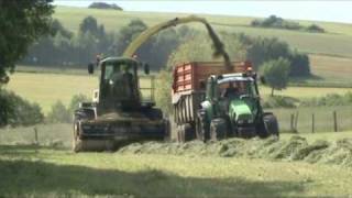 ensilage herbe 2009 part 2 [upl. by Gipps]