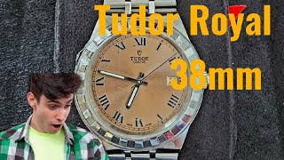 Tudor Royal salmon dial 38mm M285000007 1 minute review [upl. by David]