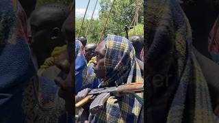 Men Prove Manhood  Donga Stick Ceremony shorts omovalley ethiopia [upl. by Akehsay]