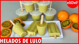 💥VENDE helados de LULO súper CREMOSOS  helados de LULO o NARANJILLA muy RENTABLES🤑 [upl. by Leonteen819]