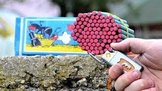 100 FIRECRACKERS BURST Prvi rafal ove godine [upl. by Fink104]