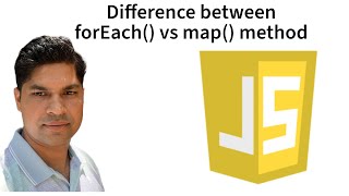 Difference between forEach vs map method in JavaScript  map vs forEach method [upl. by Angeline262]