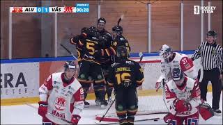 Highlights Alvesta vs Västerviks IK [upl. by Lusty510]