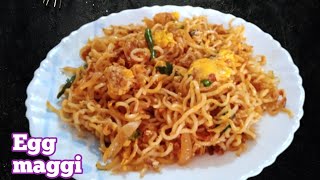 Tasty Egg Maggibest Maggi MasalaMaggi recipe how to make maggi recipe [upl. by Rawna]