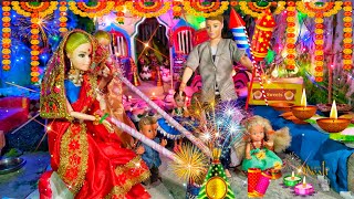 Barbie Routine in Indian Villagegudiya wala Epi230Barbie barbiebarbie ki kahani [upl. by Anoval]