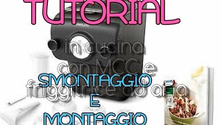 TUTORIAL PASTA MAKER PHILIPS HR238215 AVANCE COLLECTION MONTAGGIO E SMONTAGGIO [upl. by Hestia]