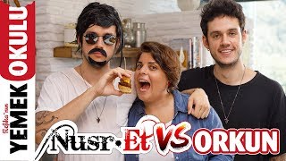 Orkun Işıtmak ile Nusret Burger Challenge Meydan Okuması  Evde Nusret Burger Tarifi [upl. by Vasquez]