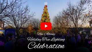 Holiday Tree Lighting Celebration 2024 Preview  newalbanyohio [upl. by Nemrac]