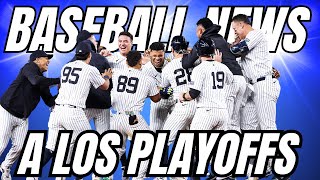 YANKEES DE NUEVA YORK AVANZAN A LOS PLAYOFFS DE LA MLB 2024 [upl. by Dupuy16]