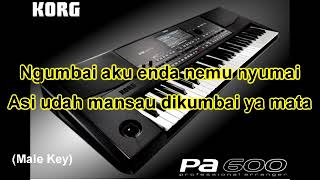 Tusah Belaki Nguai male key keyboard cover version [upl. by Eamaj607]