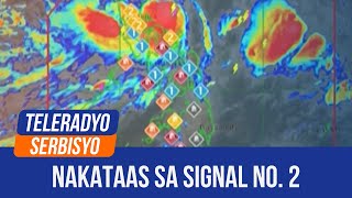 More areas in Luzon under Signal no 2 due to ‘Kristine’  Teleradyo Serbisyo 23 October 2024 [upl. by Zipnick460]