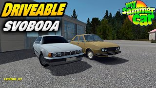 NEW CAR Driveable svoboda I My Summer Car [upl. by Gosselin874]