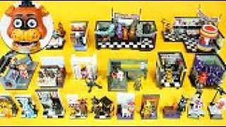 All FNAF Sets Collection  McFarlane Toys Five Nights at Freddys set reviewREUPLOAD [upl. by Gyimah]