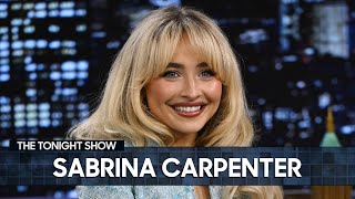 Sabrina Carpenter Talks Short n Sweet Album Adele Singing quotEspressoquot and Jenna Ortega Cameo [upl. by Emilee]