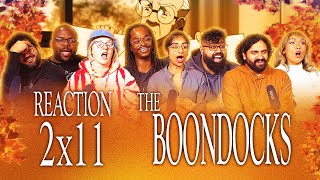 Normies Forbidden P Word  The Boondocks 2x11 quotThe SWordquot  Group Reaction [upl. by Annah628]