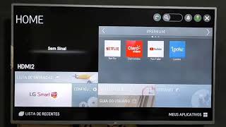 LG Smart TV 42LB5800 Parte 3 Música [upl. by Animas]