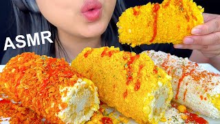 ASMR CORN ON THE COB WITH CHEETOS amp TAKIS [upl. by Cristin115]