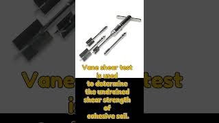 What is the use of Vane Shear test [upl. by Bartholomeus]