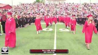 Halls High Graduation 2024 [upl. by Nolahc]