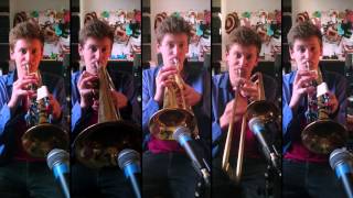 Thomas the Tank Engine Brass Quintet Arrangement [upl. by Tap]