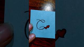 How to make c latter tattoo design with pen tattoo sketch art drawing drawwithkk youtubeshorts [upl. by Melburn734]