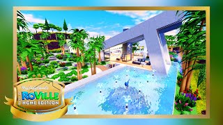 🏡 Tropical Innovation  Best Of RoVille  Home Edition With House Code  RoVille Tours [upl. by Burnaby950]