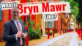 Living in Bryn Mawr Pennsylvania  Full VLOG Tour of City [upl. by Caputto]