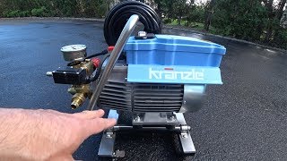 Auto Fanatic Modifies Kranzle Pressure Washer 1322 Power Cord [upl. by Siskind]