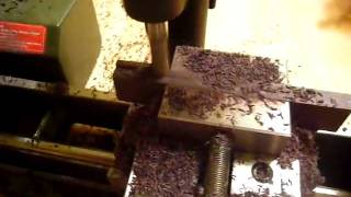 Proxxon 34104 Mill Drill Head PF 230 in action [upl. by Gottuard]