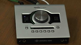 Universal Audio Apollo Twin Thunderbolt Interface Overview  Sweetwater Minute Vol 224 [upl. by Dnomyad176]