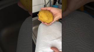 Mikrodalgada patates pişirdim 🥔 lifehacks patates mikrodalga microwave potato badadezbullez [upl. by Belvia]