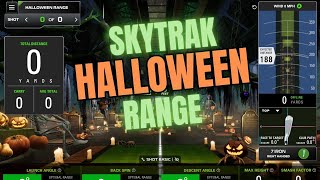 SkyTrak Spooky Range  Halloween Special golf golfsimulator skytrakgolf [upl. by Morrill]