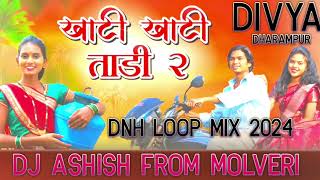 खाटी खाटी ताड़ी 2 DNH LOOP MIX 2024 DJ ASHISH MOLVERI NEW AADIVASI TARPA [upl. by Adamina]