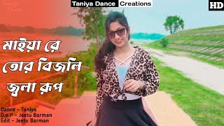 মাইয়া রে তোর বিজলি জ্বলা রূপ  O Maiya re tor bijli jola rup  Taniya Bangla song [upl. by Ajssatan]