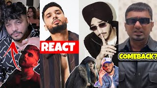 KRNA REACT  BELLA ON RAFTAAR LIVE  DEEP KALSI REACT WHY ALBUM NAME TUNNEL VISION  YO YO COMEBACK [upl. by Etterual]