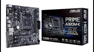 ASUS Prime A320MK Motherboard Unboxing and Overview [upl. by Estes]