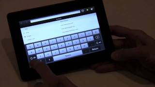 CrackBerrys Official BlackBerry PlayBook Walk Through [upl. by Coy557]